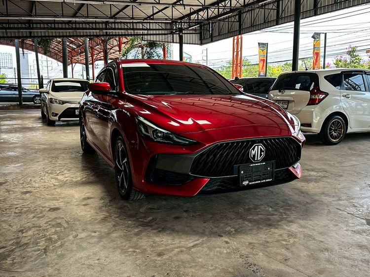 MG MG5 2022 1.5 X Sedan เบนซิน ไม่ติดแก๊ส เกียร์อัตโนมัติ แดง รูปที่ 3