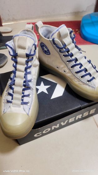 รองเท้าผ้าใบ ผ้าใบ UK 9 | EU 43 1/3 | US 9.5 ขาว รองเท้าCONVERSE  SNEAKER CHUCK TAYLOR