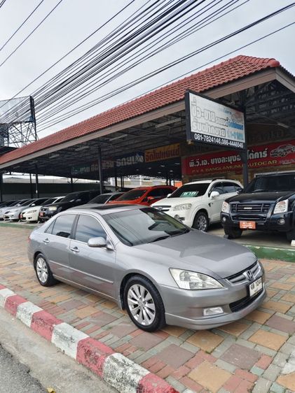 Honda Accord 2003 3.0 V6 i-VTEC Sedan เบนซิน ไม่ติดแก๊ส เกียร์อัตโนมัติ เทา รูปที่ 4