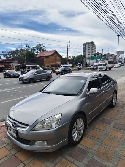 Honda Accord 2003 3.0 V6 i-VTEC Sedan เบนซิน ไม่ติดแก๊ส เกียร์อัตโนมัติ เทา รูปที่ 3