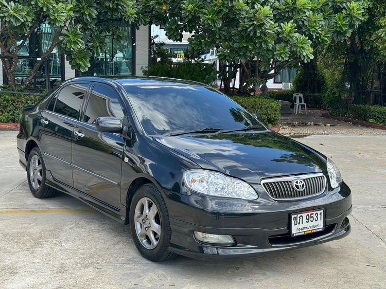 Toyota Altis 2007 1.6 G Sedan เบนซิน ไม่ติดแก๊ส เกียร์อัตโนมัติ ดำ รูปที่ 3