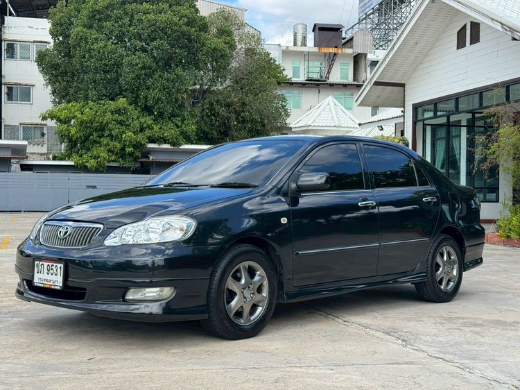 Toyota Altis 2007 1.6 G Sedan เบนซิน ไม่ติดแก๊ส เกียร์อัตโนมัติ ดำ
