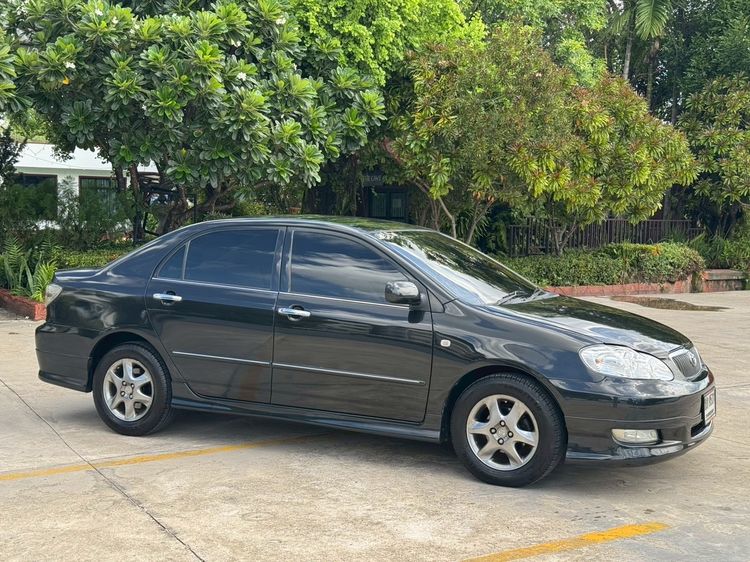 Toyota Altis 2007 1.6 G Sedan เบนซิน ไม่ติดแก๊ส เกียร์อัตโนมัติ ดำ รูปที่ 4