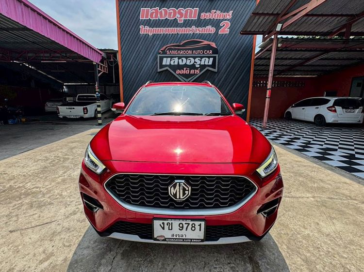 MG ZS 2020 1.5X+ Sunroof Utility-car เบนซิน ไม่ติดแก๊ส เกียร์อัตโนมัติ แดง รูปที่ 2