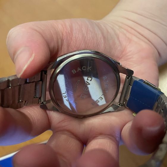 นาฬิกา CASIO สายเลส ซื้อมา1700 ขายต่อ 390 พร้อมกล่อง  มีเก็บเงินปลายทาง รูปที่ 5