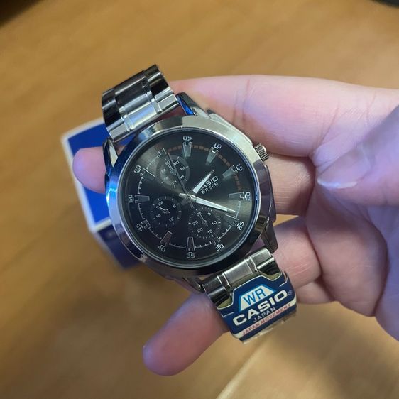 นาฬิกา CASIO สายเลส ซื้อมา1700 ขายต่อ 390 พร้อมกล่อง  มีเก็บเงินปลายทาง รูปที่ 3