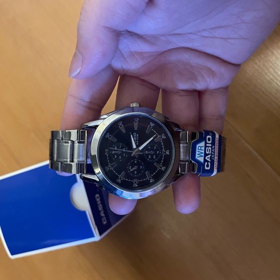นาฬิกา CASIO สายเลส ซื้อมา1700 ขายต่อ 390 พร้อมกล่อง  มีเก็บเงินปลายทาง รูปที่ 7