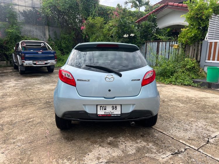 Mazda Mazda 2 2012 1.5 Spirit Sports Sedan เบนซิน ไม่ติดแก๊ส เกียร์อัตโนมัติ ฟ้า รูปที่ 4