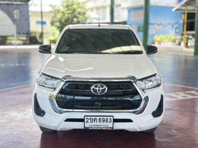 Toyota Hilux Revo 2021 2.4 Z Edition Entry Pickup ดีเซล ไม่ติดแก๊ส เกียร์อัตโนมัติ ขาว รูปที่ 2