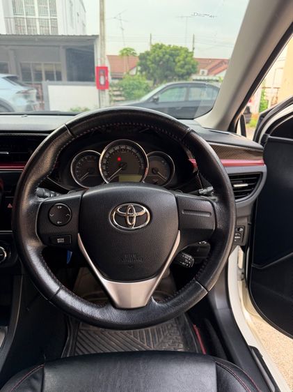 Toyota Altis 2015 1.8 TRD Sportivo Sedan เบนซิน ไม่ติดแก๊ส เกียร์อัตโนมัติ ขาว รูปที่ 3