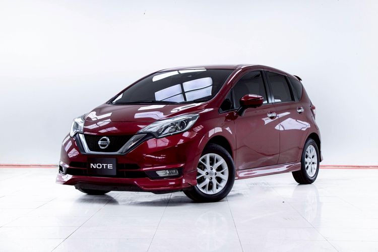 Nissan Note 2018 1.2 VL Sedan เบนซิน ไม่ติดแก๊ส เกียร์อัตโนมัติ แดง