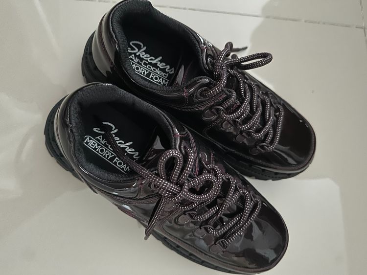 ม่วง รองเท้าSkechers Oxford ผู้หญิง