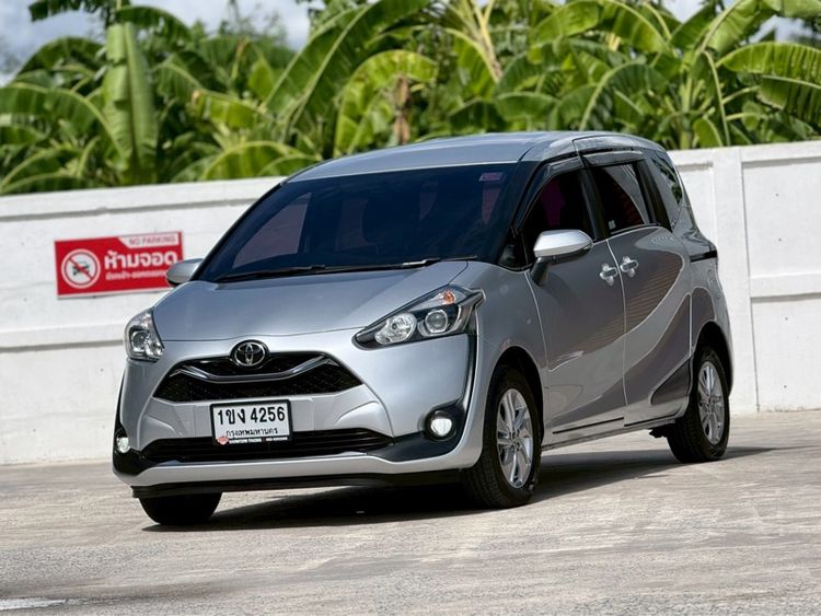 Toyota Sienta 2019 1.5 G Utility-car เบนซิน ไม่ติดแก๊ส เกียร์อัตโนมัติ เทา