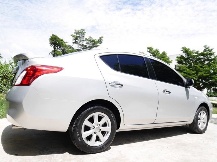 Nissan Almera 2013 1.2 ES Sedan เบนซิน ไม่ติดแก๊ส เกียร์อัตโนมัติ บรอนซ์เงิน รูปที่ 4