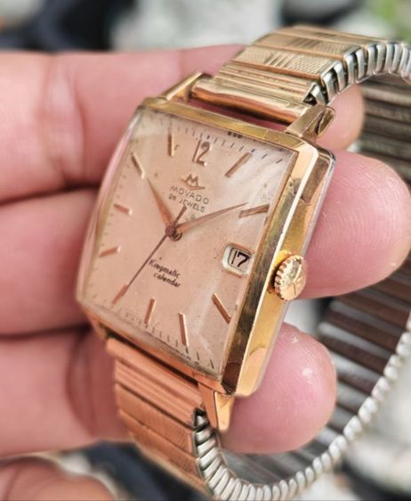 นาฬิกา Vintage Movado Kingmatic หายากมากๆ ราคาสุดแบ่งปันครับ รูปที่ 4