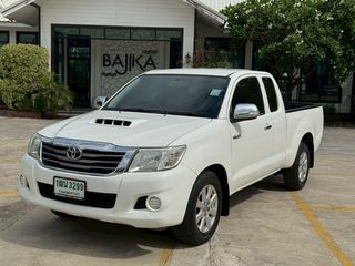 Toyota Hilux Vigo Champ Cab 2.5J+ เกียร์ธรรมดา ปี2015 สีขาว โตโยต้า ไฮลักษ์ วีโก้ แชมป์ แคป กระบะ รถสวยสภาพนางฟ้า