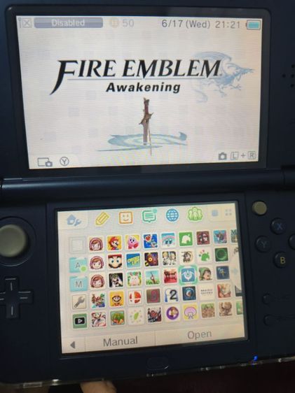 Nintendo ขาย new3ds llแปลงแล้วเมม128เกมเพียบ