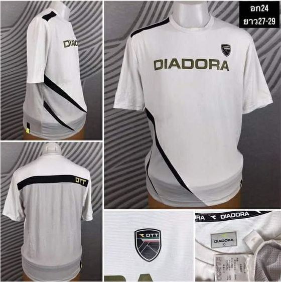 ผู้ชาย อื่นๆ อื่นๆ Nike เสื้อยืดกีฬา DIADORA แท้ 💯 size XL ขนาด อก 24 หน้ายาว 27 หลังยาว 29 นิ้ว สภาพใหม่มาก ดีเทลสวย เนื้อผ้าดีมากนิ่มใส่สบาย หายากน่าสะสมครับ