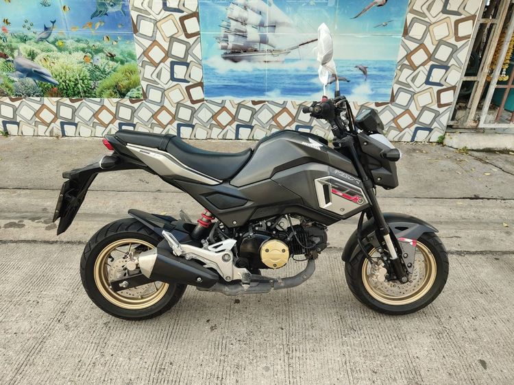 🛵ยังไงก็ขาย MSX125 ปี 60 เครื่องดี สีสวย สตาร์ทมือ เบรคABS รถบ้านพร้อมใช้งาน เปลี่ยนน้ำมันเครื่องฟรี ส่งฟรี30กิโล รูปที่ 3