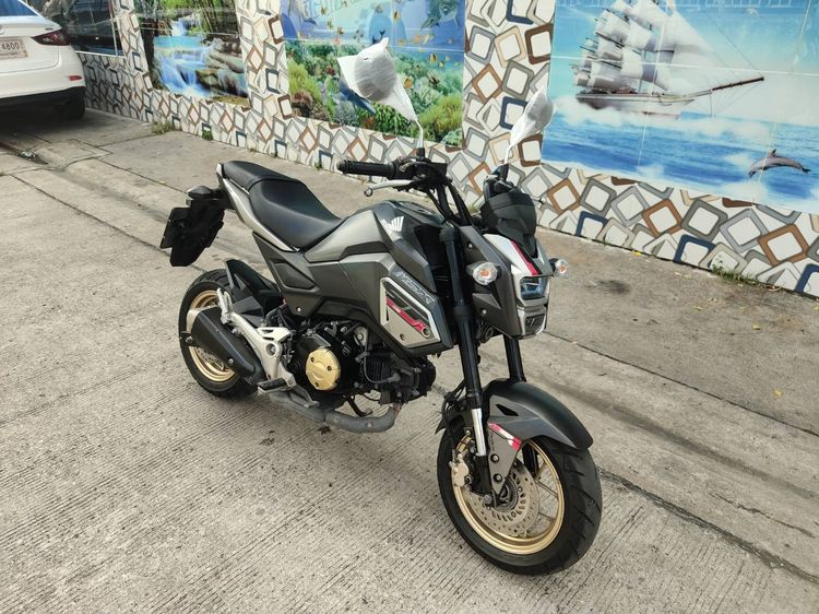 🛵ยังไงก็ขาย MSX125 ปี 60 เครื่องดี สีสวย สตาร์ทมือ เบรคABS รถบ้านพร้อมใช้งาน เปลี่ยนน้ำมันเครื่องฟรี ส่งฟรี30กิโล รูปที่ 5