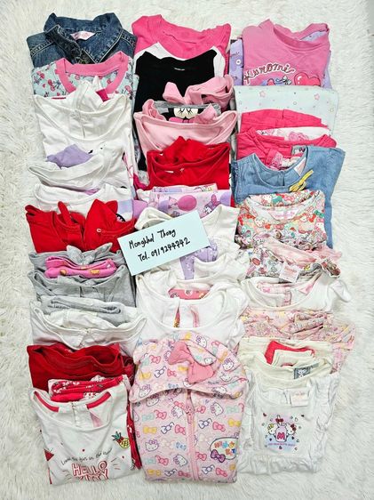อื่นๆ เซ็งกิจการ เสื้อผ้าเด็ก Sanrio แท้ 26 ชุด ส่งต่อสภาพดี ไม่มีตําหนิ กดป้ายทุกชุด (ไม่ใช่งานกระสอบ)