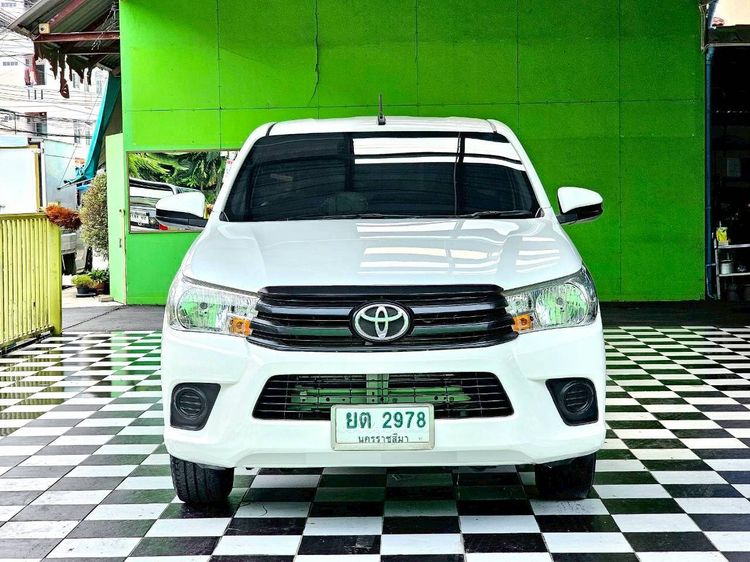 Toyota Hilux Revo 2020 2.4 J Plus Pickup ดีเซล ไม่ติดแก๊ส เกียร์ธรรมดา ขาว รูปที่ 3