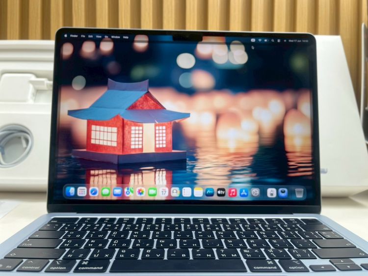 MacBook Air 13.6-inch M4 2025 Ram16GB SSD256GB SkyBlue apple care 29 April 2027  รูปที่ 4