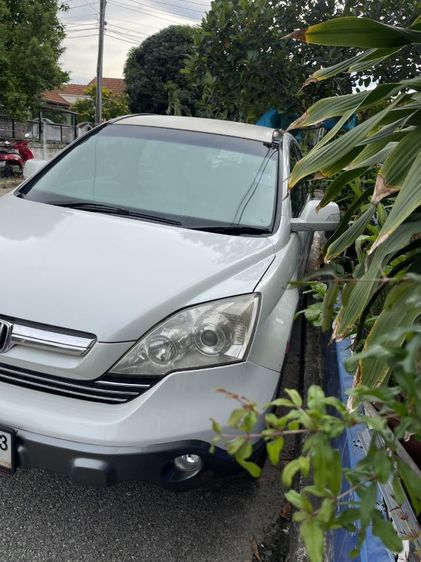 Honda CR-V 2008 2.4 EL Utility-car เบนซิน ไม่ติดแก๊ส เกียร์อัตโนมัติ ขาว รูปที่ 2