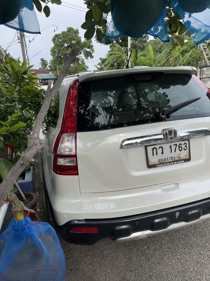Honda CR-V 2008 2.4 EL Utility-car เบนซิน ไม่ติดแก๊ส เกียร์อัตโนมัติ ขาว รูปที่ 4