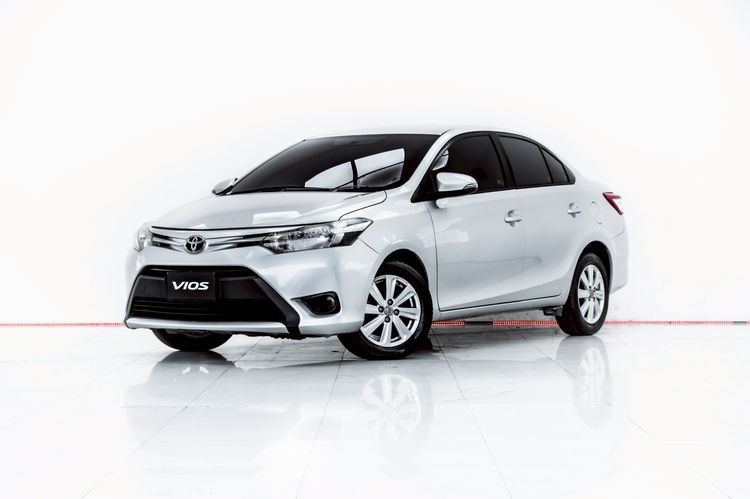 Toyota Vios 2016 1.5 E Sedan เบนซิน ไม่ติดแก๊ส เกียร์อัตโนมัติ เทา