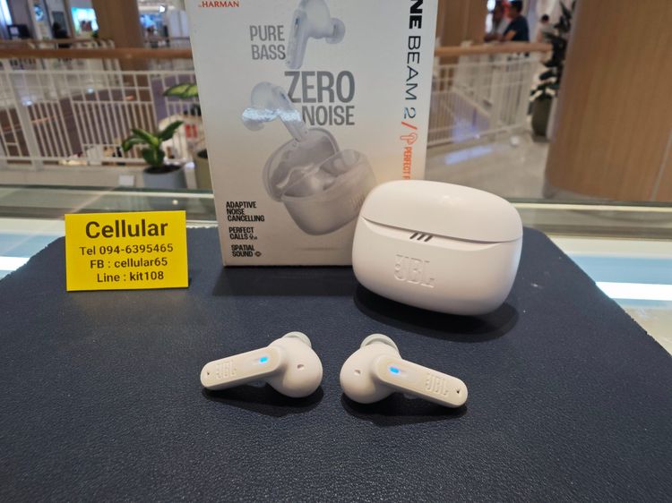 (ติดจอง)หูฟัง JBL TUNE BEAM2 สภาพสวยมาก ศูนย์ไทย ครบกล่อง รูปที่ 4