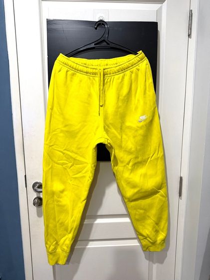 ไม่มีแขน อื่นๆ กางเกงจ็อกเกอร์สีเหลืองสดใส Nike Sportswear Club Fleece