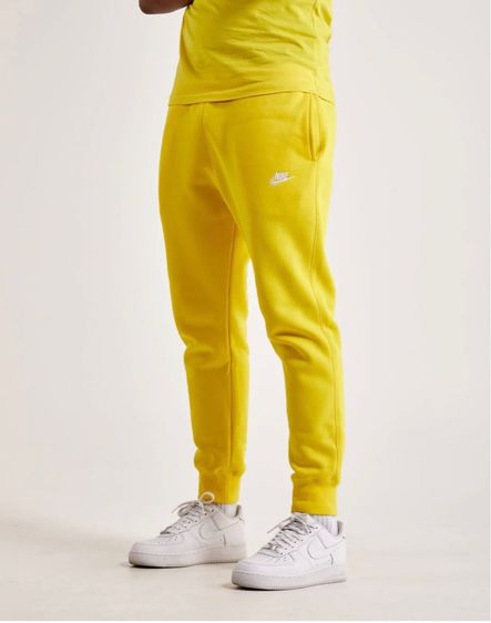 กางเกงจ็อกเกอร์สีเหลืองสดใส Nike Sportswear Club Fleece รูปที่ 8