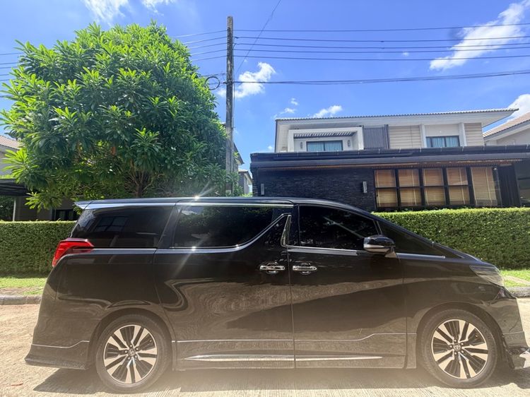 Toyota Alphard 2021 2.5 S C-Package Van เบนซิน เกียร์อัตโนมัติ ดำ รูปที่ 2