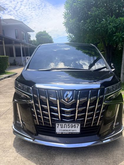 รถ Toyota Alphard 2.5 S C-Package สี ดำ