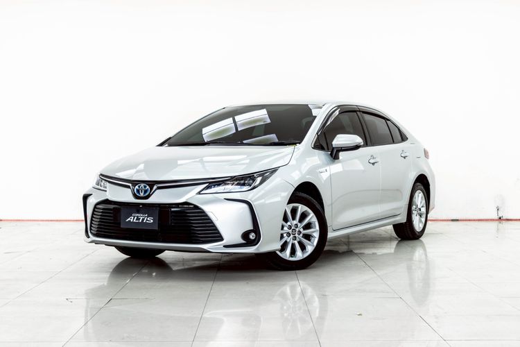 รถ Toyota Altis 1.8 Hybrid Smart สี เทา