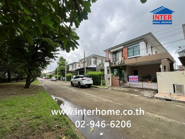 บ้านเดี่ยว 2 ชั้น 53.1 ตร.ว. หมู่บ้านปริญสิริ กาญจนาภิแษก -บางบอน ติดแม็คโครบางบอน ถนนกาญจนาภิเษก ถนนเอกชัย-บางบอน เขตบางบอน กรุงเทพมหานคร