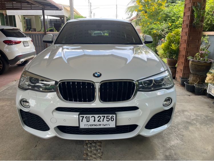 BMW X4 2016 2.0 xDrive20d M Sport 4WD Sedan ดีเซล ไม่ติดแก๊ส เกียร์อัตโนมัติ ขาว รูปที่ 2