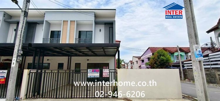 ทาวน์เฮ้าส์ 2 ชั้น 40.5 ตร.ว. หมู่บ้านเดอะซินโค่ ทาวน์ ซอยโดม ถนนกาญจนาภิเษก ถนนบางบัวทอง-สุพรรณบุรี บางบัวทอง นนทบุรี