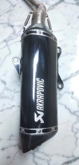 ท่อ มอเตอร์ไซค์ ชุดท่อAkrapovic18" ปลายคาร์บอนแท้