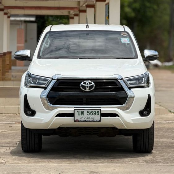 Toyota Hilux Revo 2022 Smart Cab 2.4 Mid Prerunner Pickup ดีเซล ไม่ติดแก๊ส เกียร์อัตโนมัติ ขาว รูปที่ 3