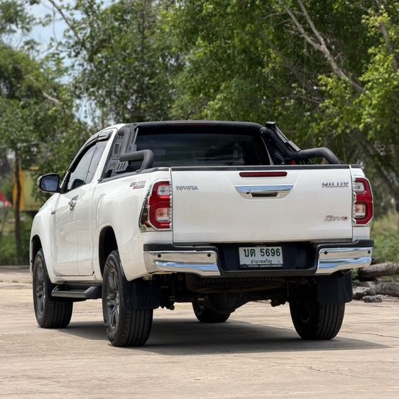 Toyota Hilux Revo 2022 Smart Cab 2.4 Mid Prerunner Pickup ดีเซล ไม่ติดแก๊ส เกียร์อัตโนมัติ ขาว รูปที่ 4