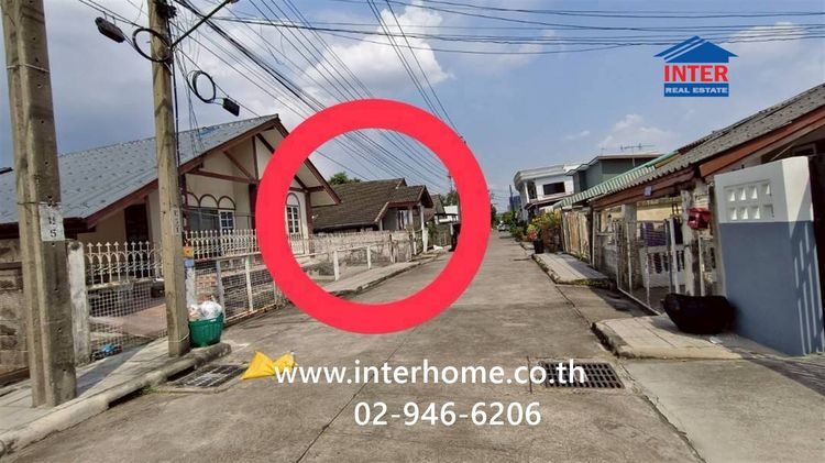 บ้านเดี่ยว 1 ชั้น 61 ตร.ว. หมู่บ้านกฤษดานคร แจ้งวัฒนะ ซอยแจ้งวัฒนะ-ปากเกร็ด30 ซอยราชพฤกษ์14 ถนนแจ้งวัฒนะ ปากเกร็ด นนทบุรี