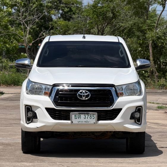 Toyota Hilux Revo 2019 2.4 Prerunner J Plus Pickup ดีเซล ไม่ติดแก๊ส เกียร์ธรรมดา ขาว รูปที่ 3
