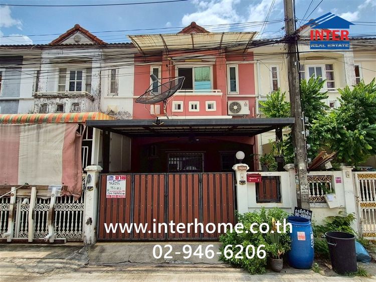 ทาวน์เฮ้าส์ 2 ชั้น 18.6 ตร.ว. หมู่บ้านเค ซี รามอินทรา 5 ซอยพระยาสุเรนทร์40 ถนนพระยาสุเรนทร์ ถนนเลียบคลองสอง เขตคลองสามวา กรุงเทพมหานคร