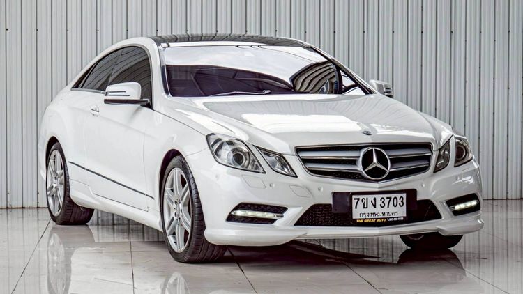 รถ Mercedes-Benz E-Class E200 CGI สี ขาว