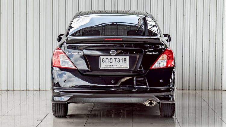 Nissan Almera 2018 1.2 E Sportech Sedan เบนซิน ไม่ติดแก๊ส เกียร์อัตโนมัติ ดำ รูปที่ 4