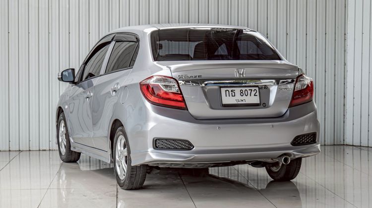 Honda Brio 2018 1.2 Amaze SV Sedan เบนซิน ไม่ติดแก๊ส เกียร์อัตโนมัติ เทา รูปที่ 4