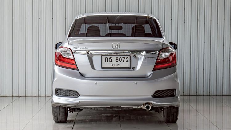Honda Brio 2018 1.2 Amaze SV Sedan เบนซิน ไม่ติดแก๊ส เกียร์อัตโนมัติ เทา รูปที่ 3