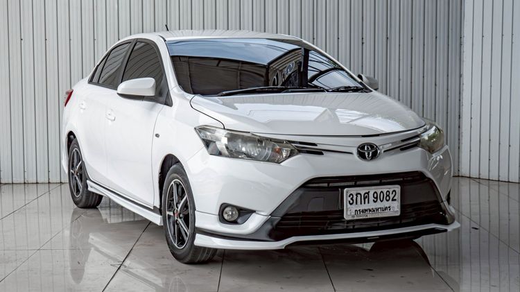 Toyota Vios 2014 1.5 Trd Sportivo Sedan เบนซิน ไม่ติดแก๊ส เกียร์อัตโนมัติ ขาว